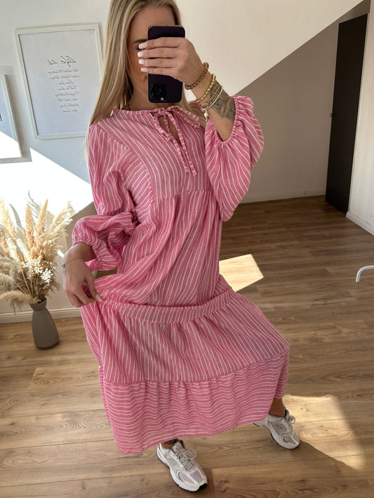 Kleid "Sunny" Lang Rosa