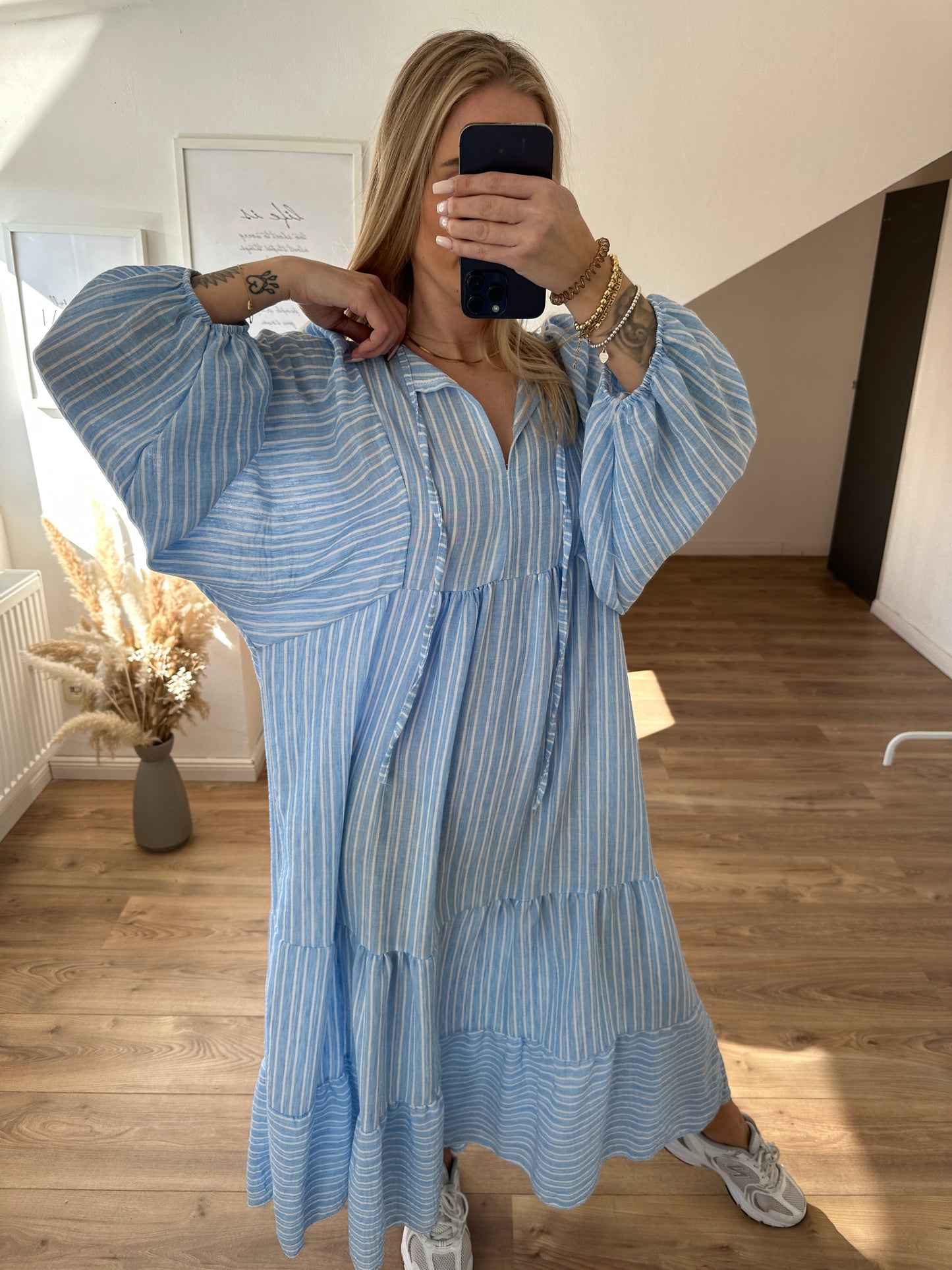 Kleid "Sunny" Lang Gelb