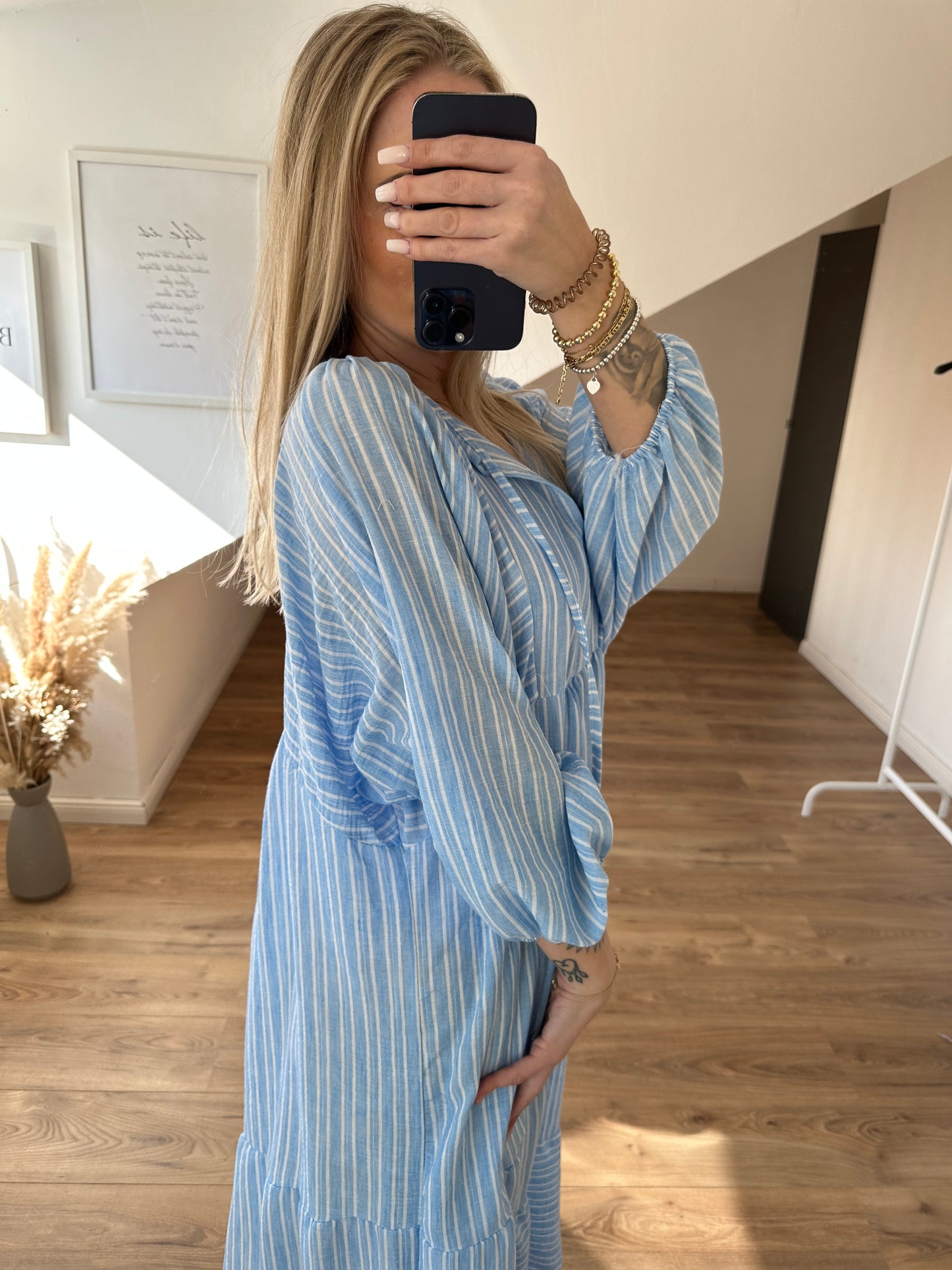 Kleid "Sunny" Lang Gelb