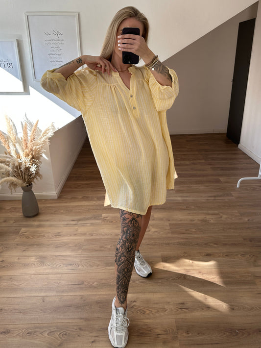 Kleid "Sunny" Kurz Gelb