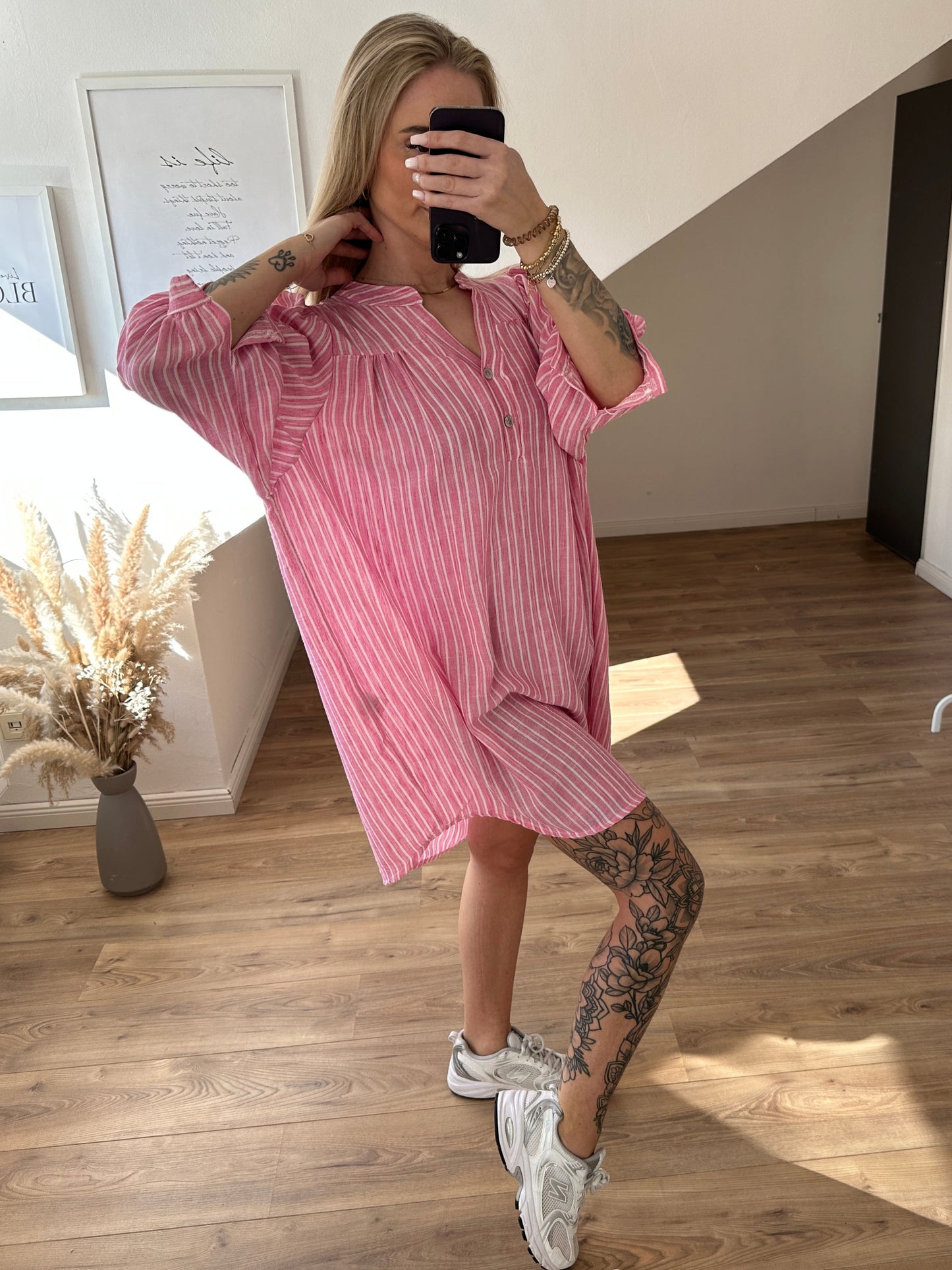Kleid "Sunny" Kurz Gelb