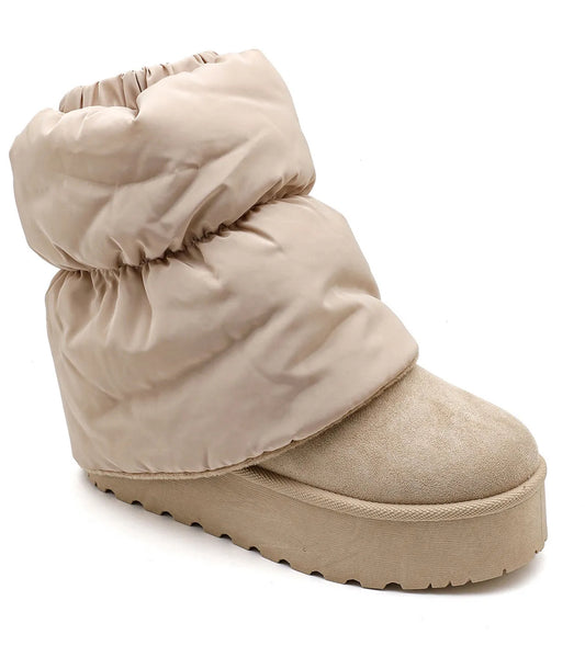 Boots Puffer Khaki