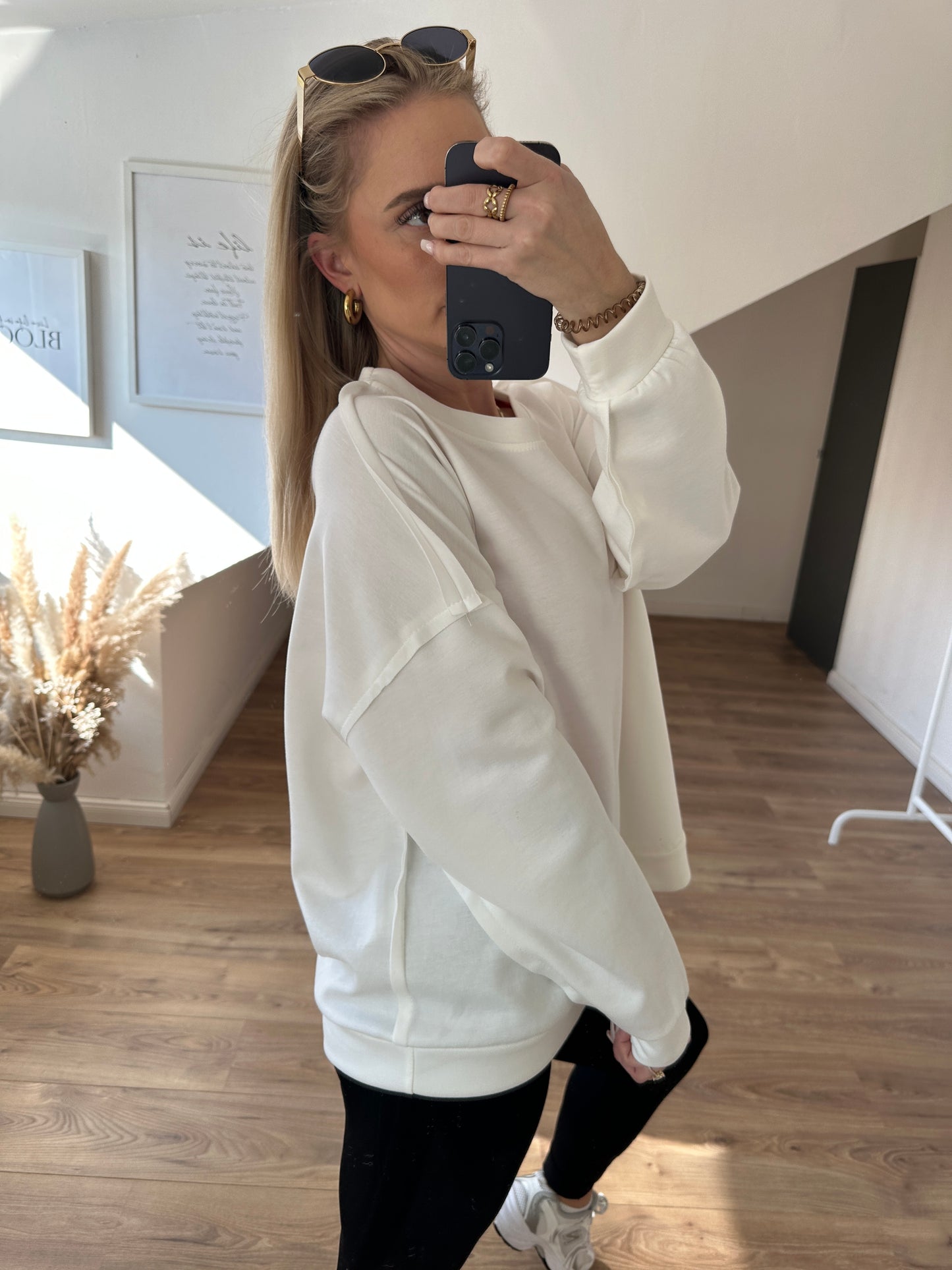 Leichter Pullover Beige