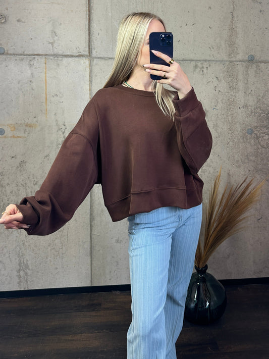 Pullover"Johanni" Braun