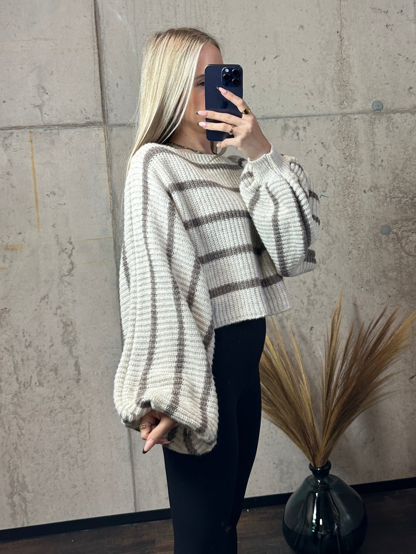 Pullover Beige/Braun