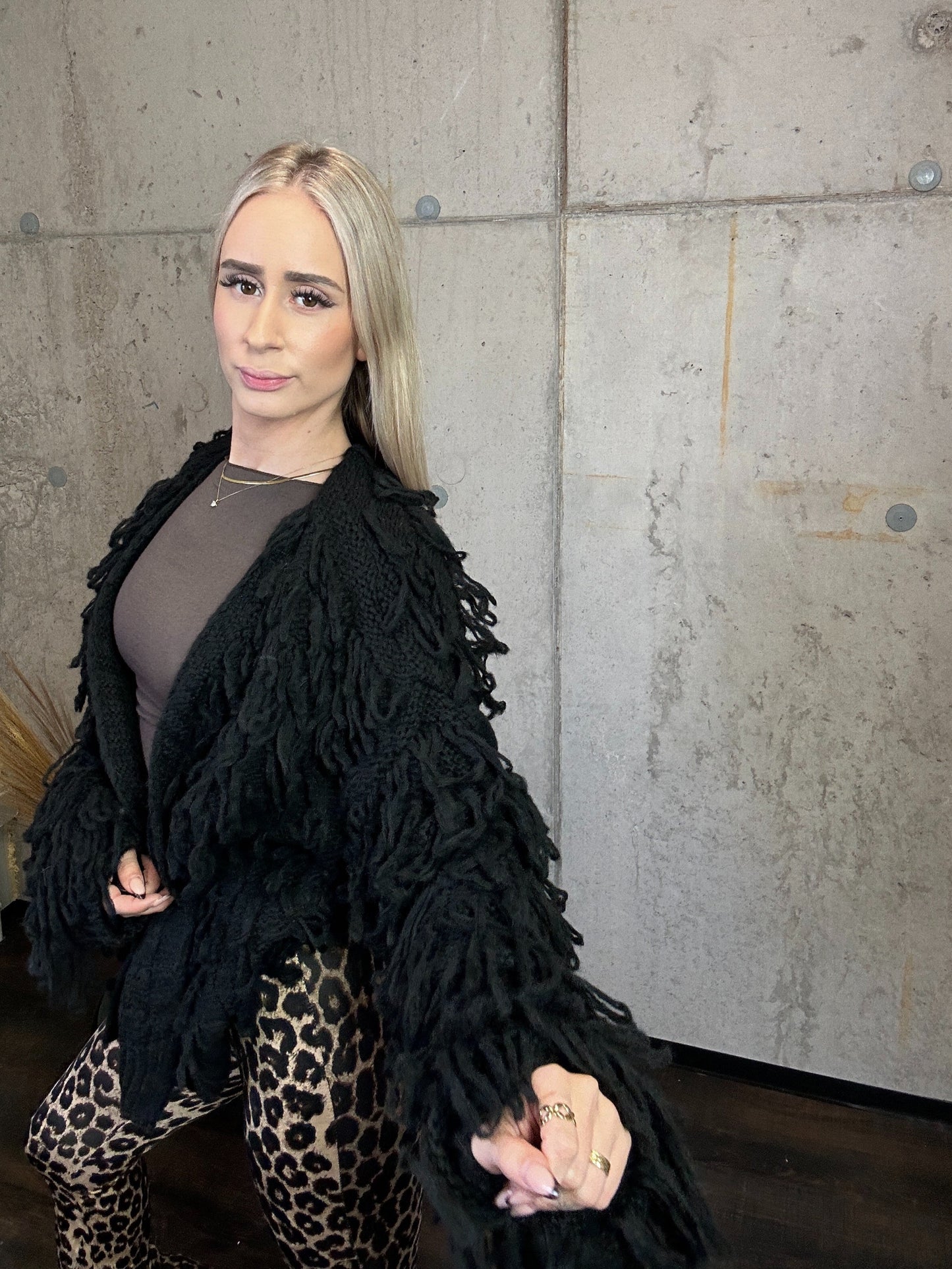 Cardigan "Dakota" Schwarz