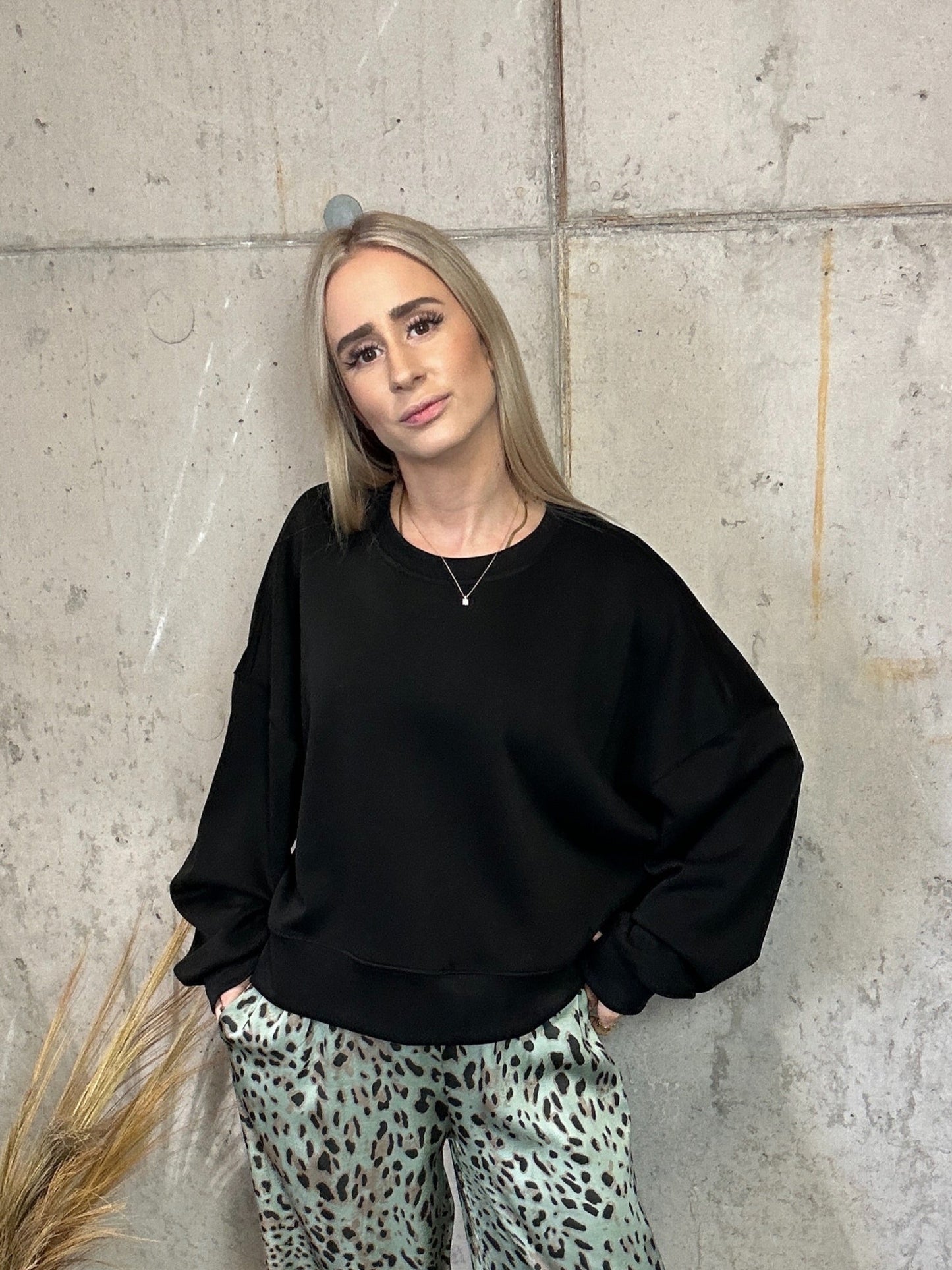 Pullover"Johanni" Schwarz