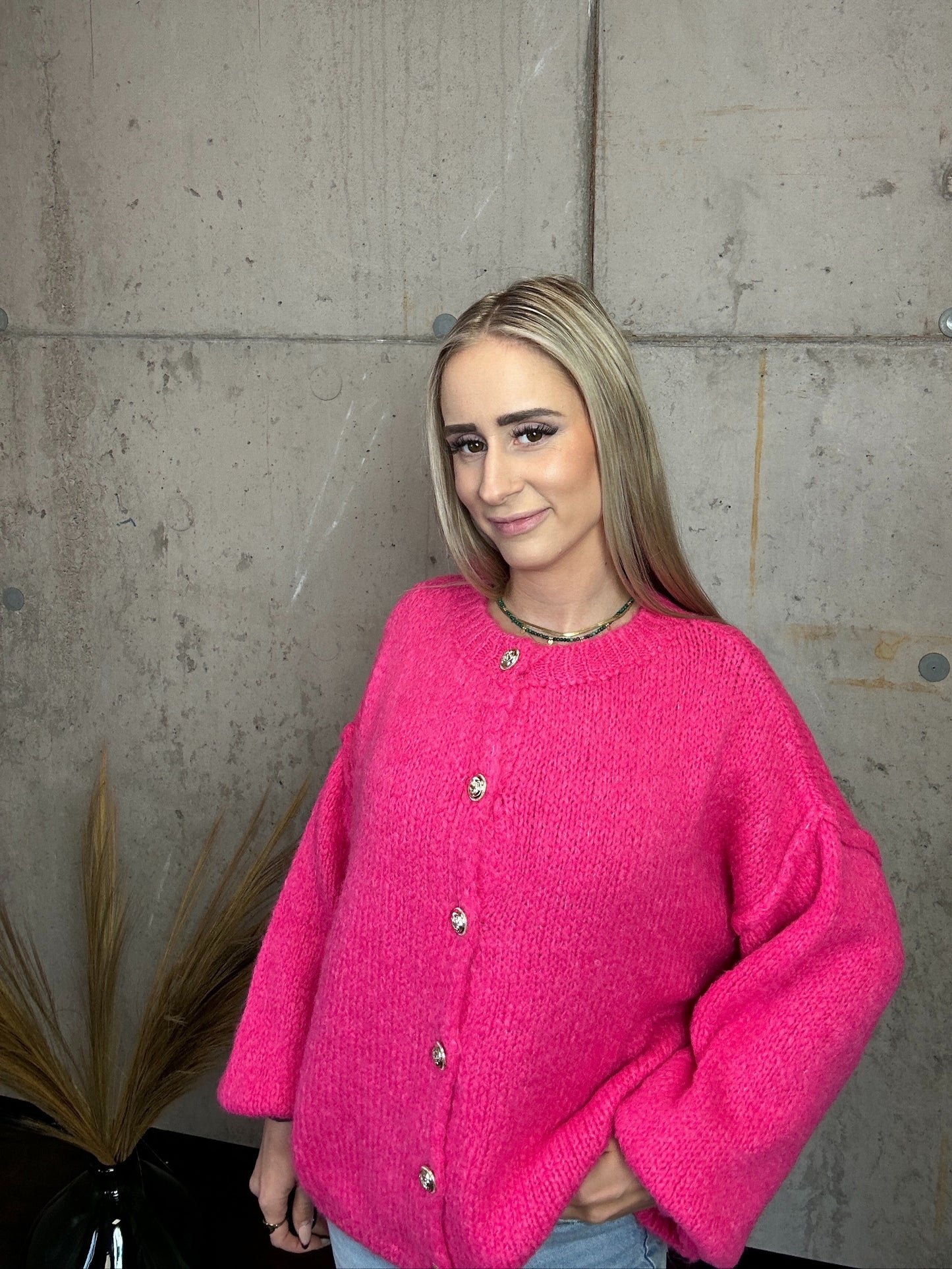 Nala mit Knöpfen Pink