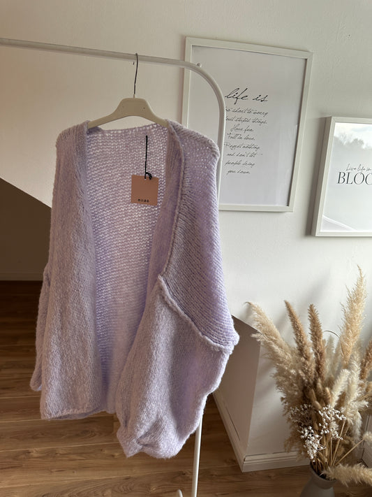 Cardigan "Nala" Flieder