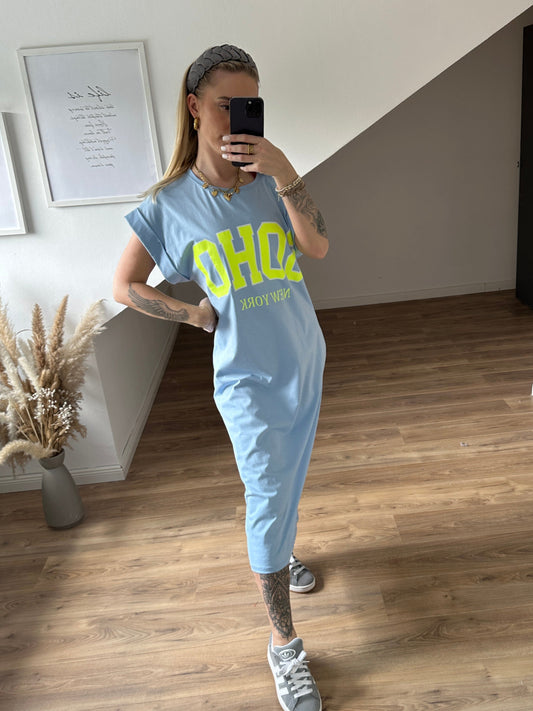 Kleid Soho Blau