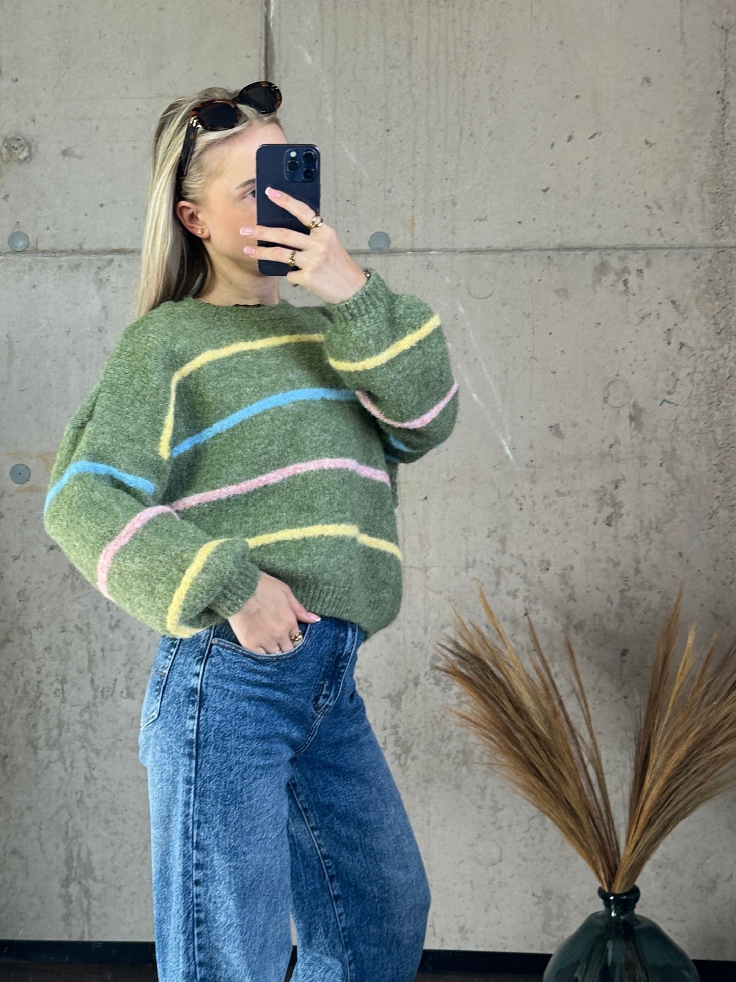 Pullover "Magda" Khaki