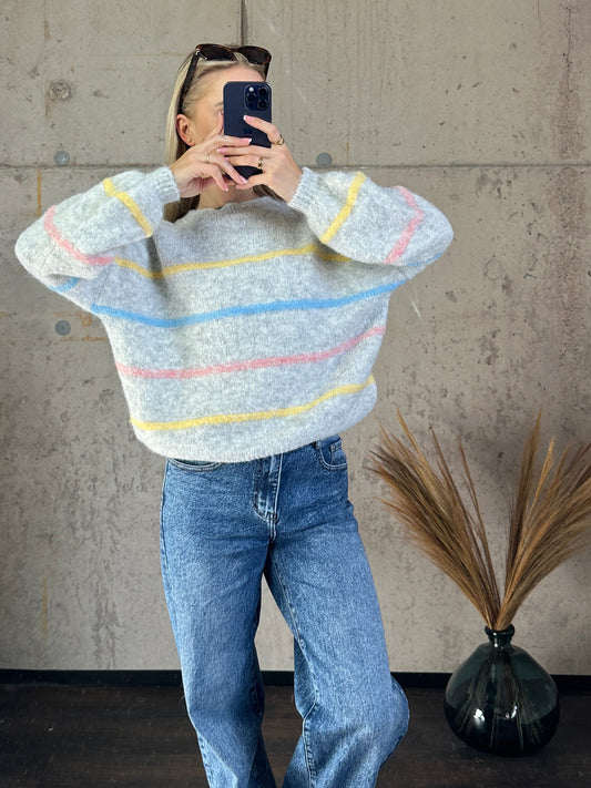 Pullover "Magda" Grau