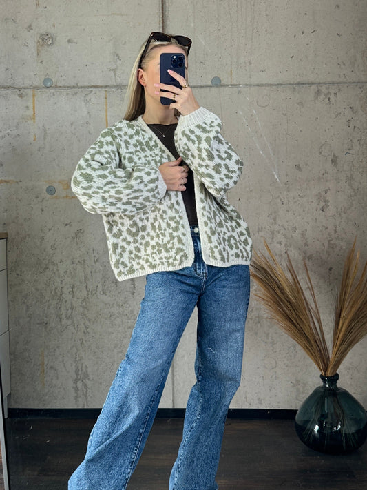 Cardigan "Cleo"Khaki