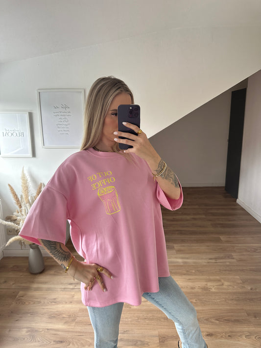 Out Of Office Shirt Rosa