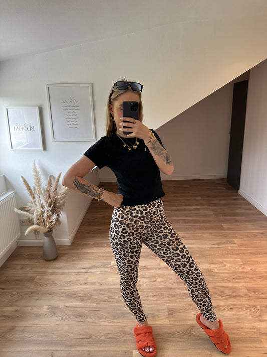 Leo Leggins Braun Lang