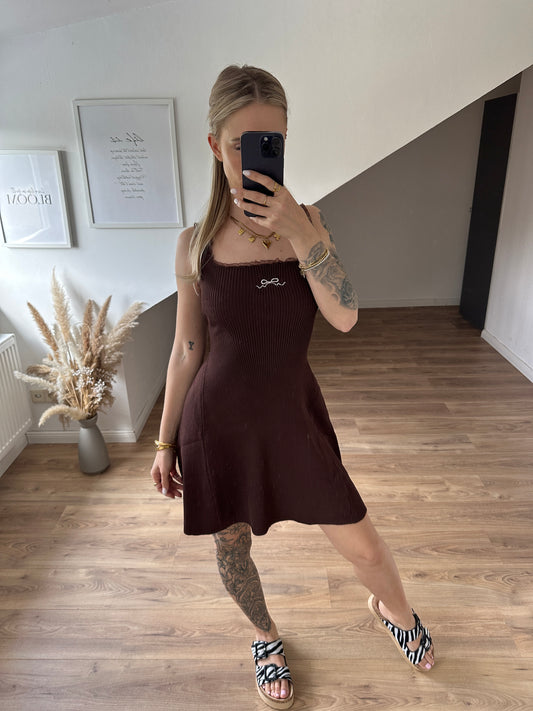 Kleidchen Schleifi Braun
