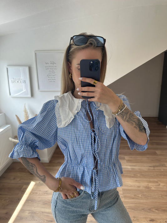 Bluse "Cafe´Amelie" Blau
