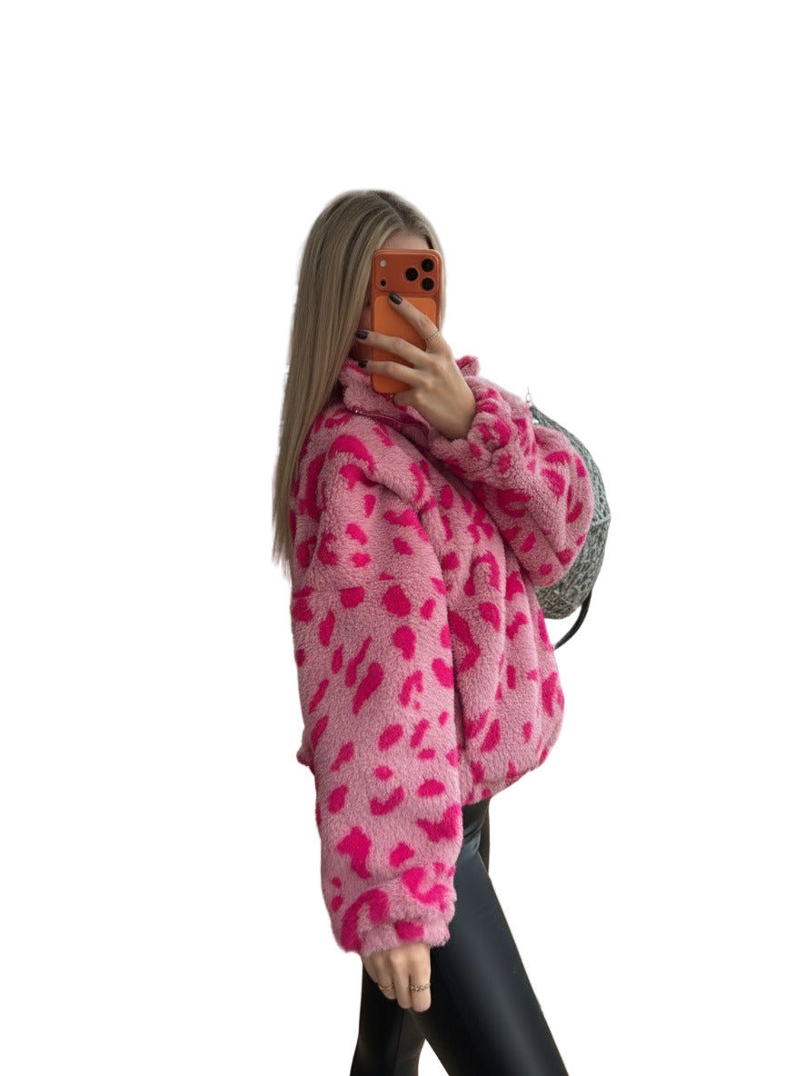 Pullover ”Leo Crash“ Pink