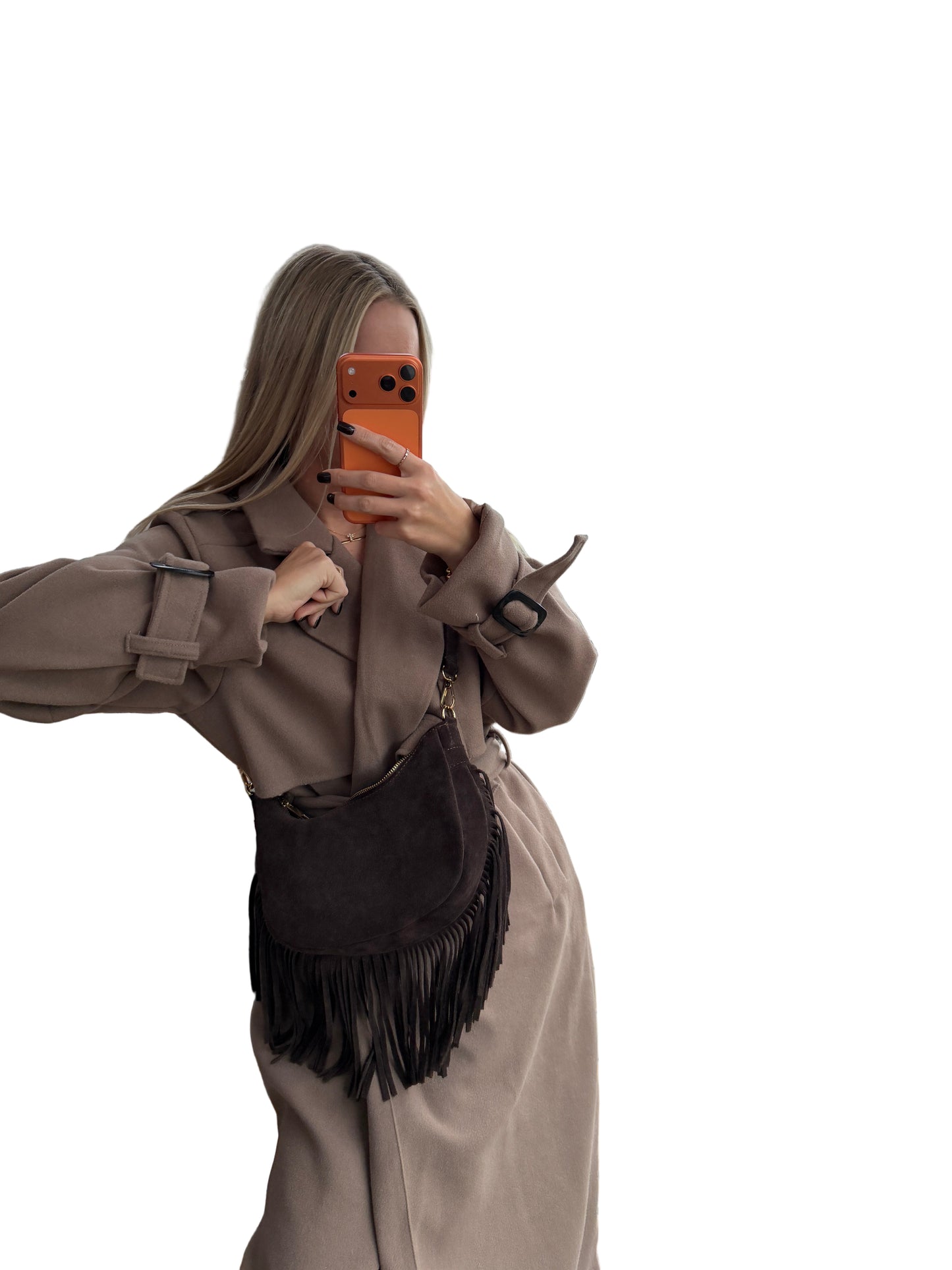 Mantel ”Wero” Taupe