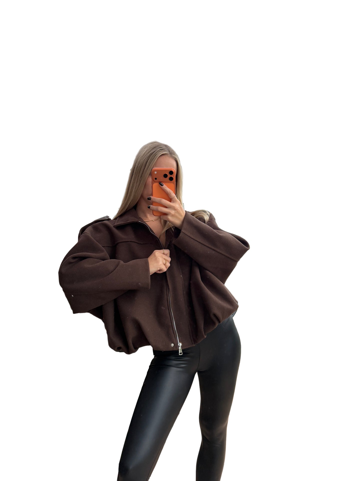 Jacke “Zita“ Dunkelbraun