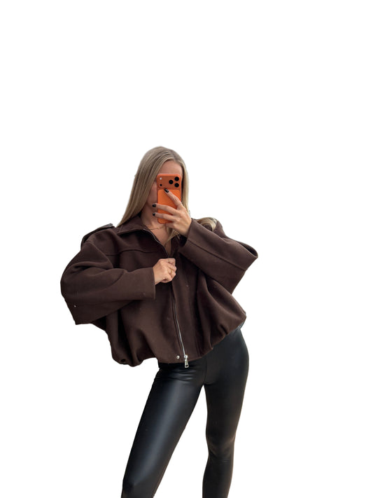 Jacke “Zita“ Dunkelbraun