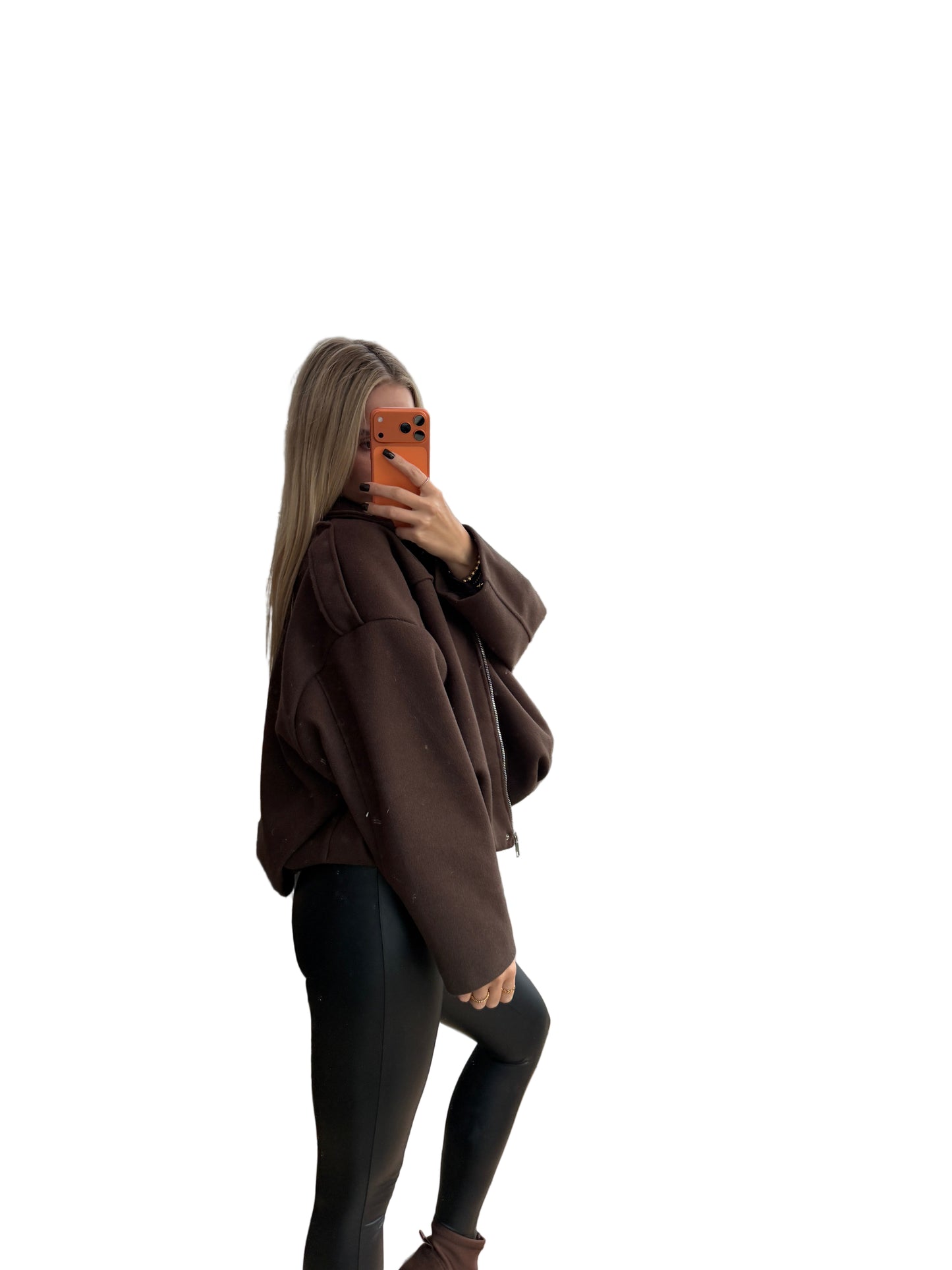 Jacke “Zita“ Dunkelbraun