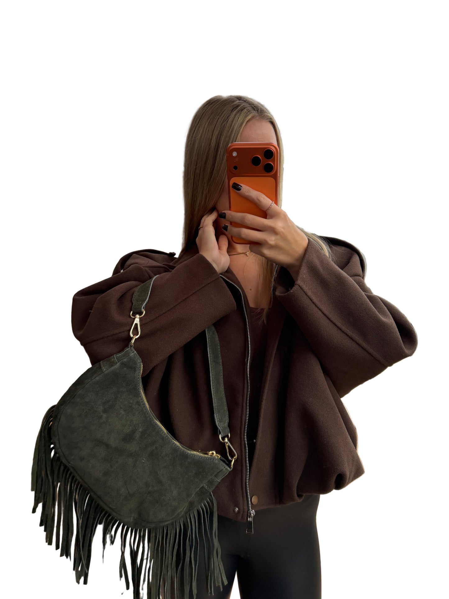 Jacke “Zita“ Dunkelbraun