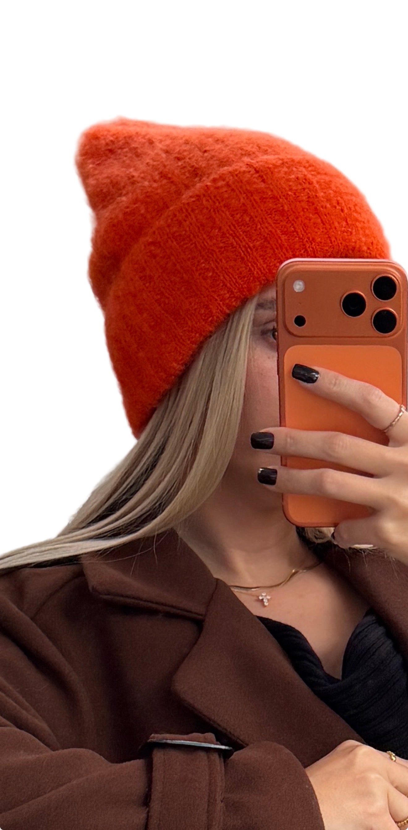 Mohair Mütze versch. Farben