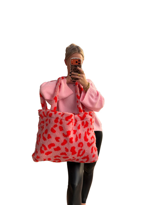 Leo Teddy Tasche Altrosa Orange