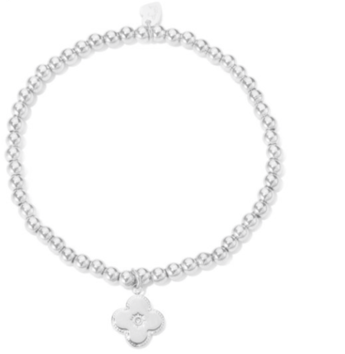 Armband Kleeblatt Silber