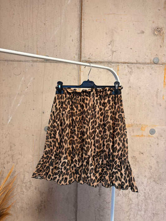 Leoparden Rock "Naty"Hellbraun